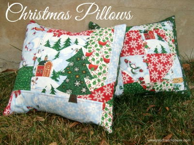 One Hour Yuletide Pillows