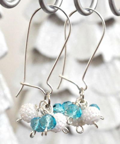 Snow and Ice Earrings