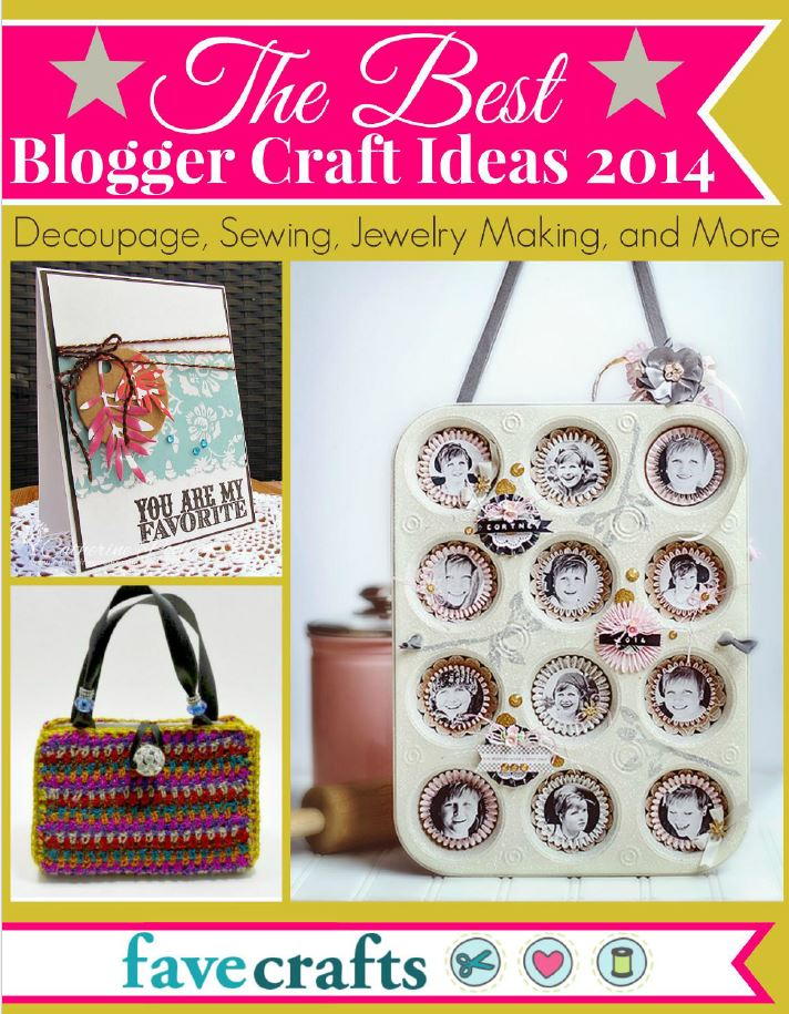 The Best Blogger Craft Ideas 2014: Decoupage, Sewing, Jewelry Making ...