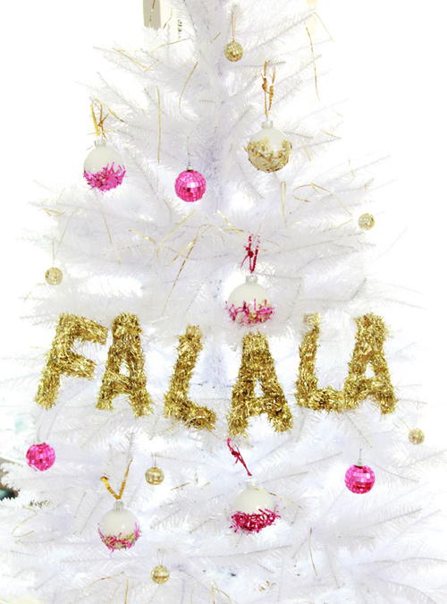 Glitzy Tinsel Garland