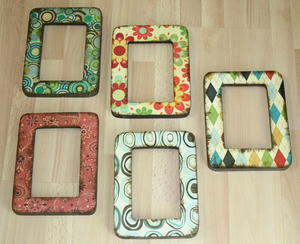 Easy Decoupage Frames