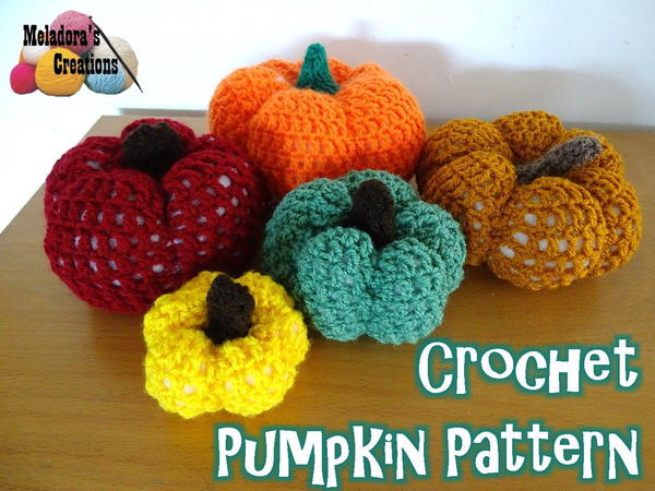 Crazy Cute Crochet Pumpkin