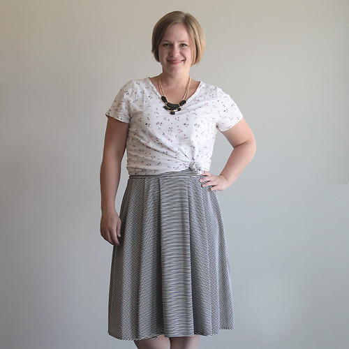Pleated Midi Skirt Pattern | AllFreeSewing.com