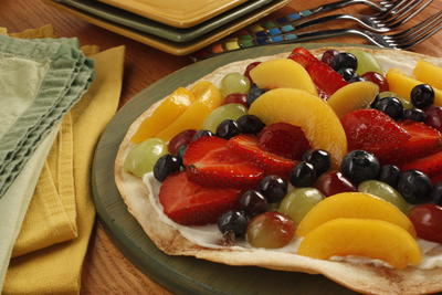 Tortilla Fruit Pizza