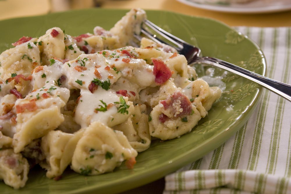 Tortellini Carbonara | MrFood.com