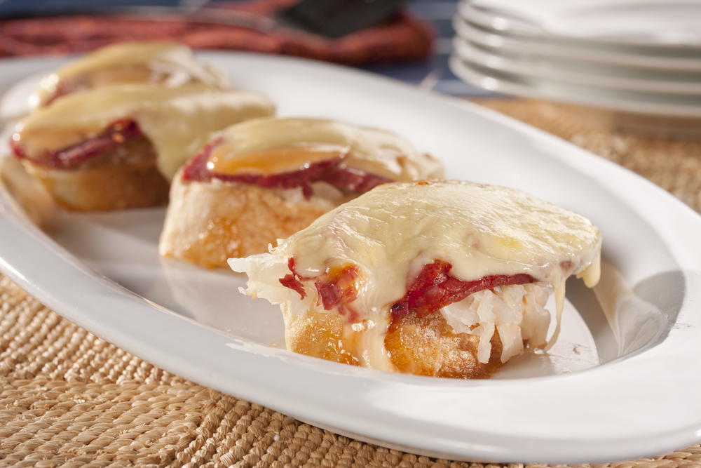 Topless Reuben Sliders-image