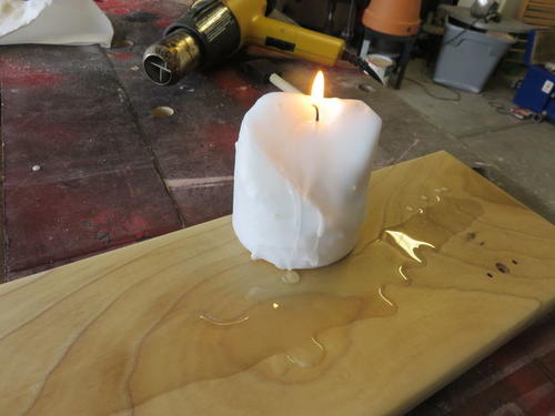How to Polish Wood Using a Candle