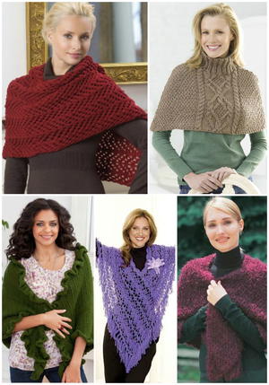 18 Favorite Free Shawl and Poncho Knitting Patterns | FaveCrafts.com