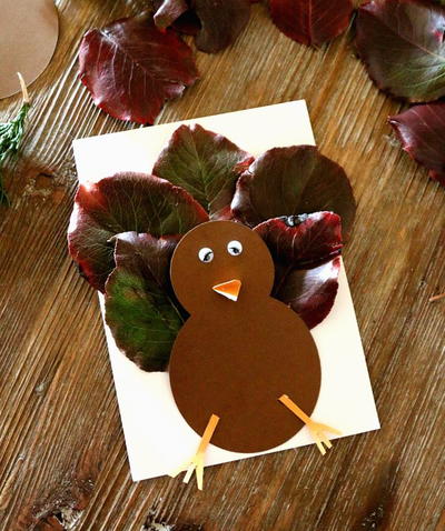 Fall Leaf Thanksgiving Placecards