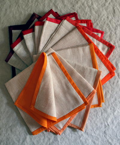 Colorful Thanksgiving Napkins