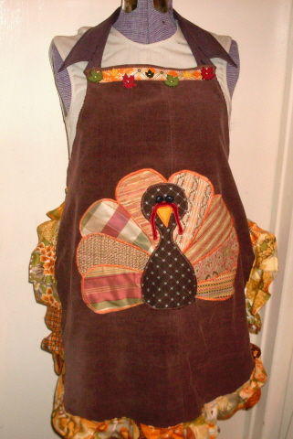 Scraptacular Turkey Time Apron