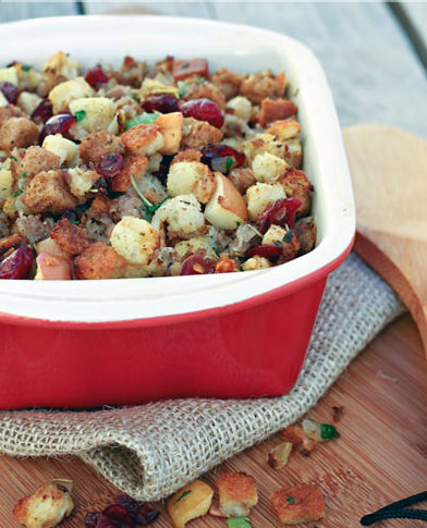 Sausage Apple and Cranberry Stuffing