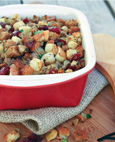 Sausage, Apple, and Cranberry Stuffing