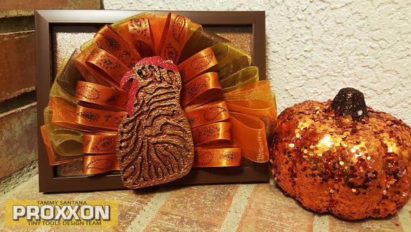 Framed Turkey Thanksgiving Decor