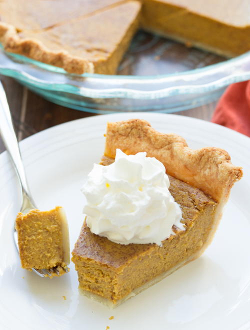 Classic Holiday Pumpkin Pie