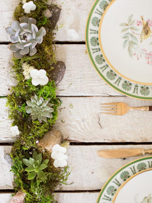 DIY Succulent Centerpiece