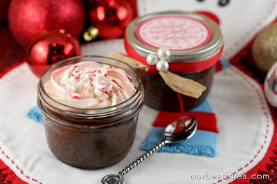 Peppermint Fudge Cupcake Jars