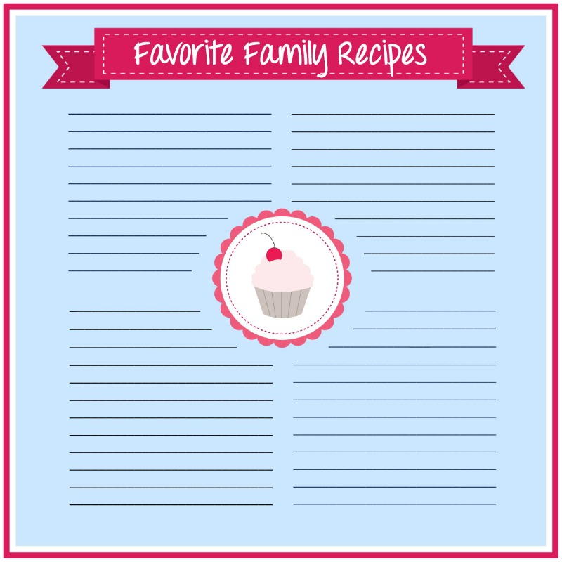 Jumbo Printable Recipe Cards AllFreePaperCrafts Jumbo Printable Recipe Cards AllFreePaperCrafts