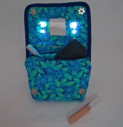 Light Up DIY Cosmetics Bag