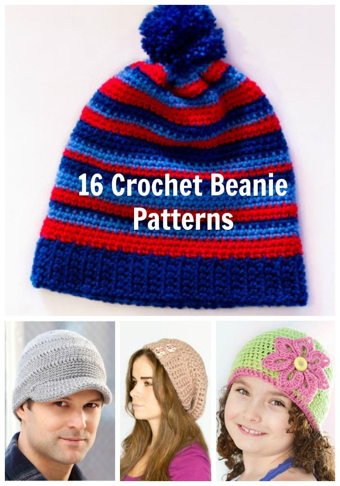 16 Crochet Beanie Patterns | FaveCrafts.com