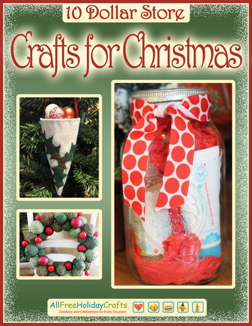 10 Dollar Store Crafts for Christmas eBook