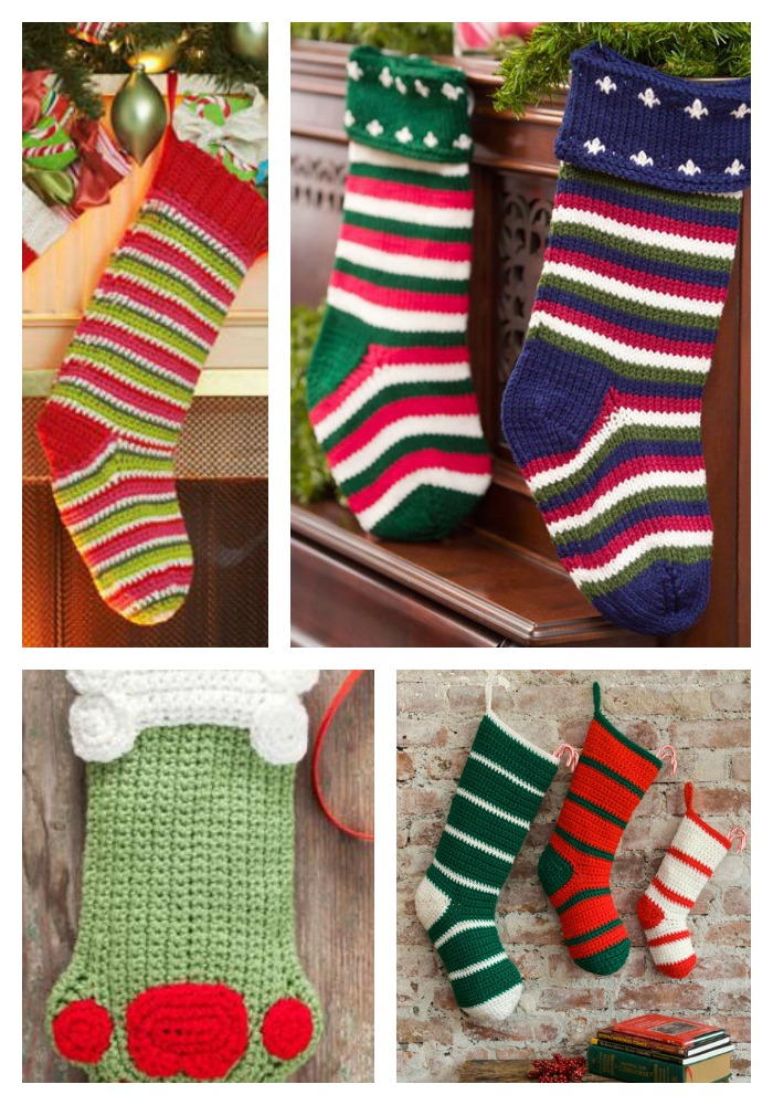 Crochet Christmas Stockings 8 Free Patterns Patterns For Crochet Christmas Stockings
