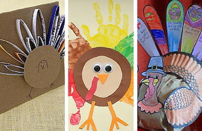 28 Turkey Crafts for Kids: Fantastic Kids' Thanksgiving Activities