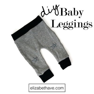 Baby Leggings DIY Harem Pants