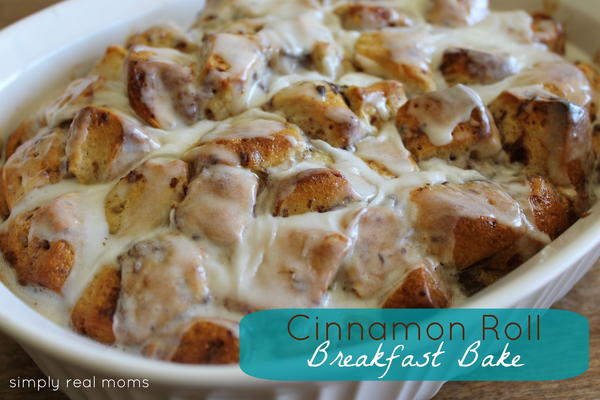 Cinnamon Roll Breakfast Bake