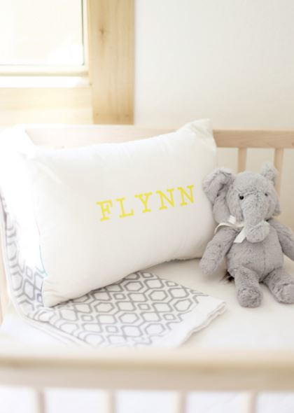 DIY Nursery Pillow