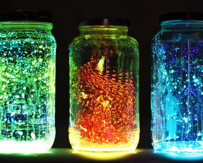 Floating Fairies Glow Jar