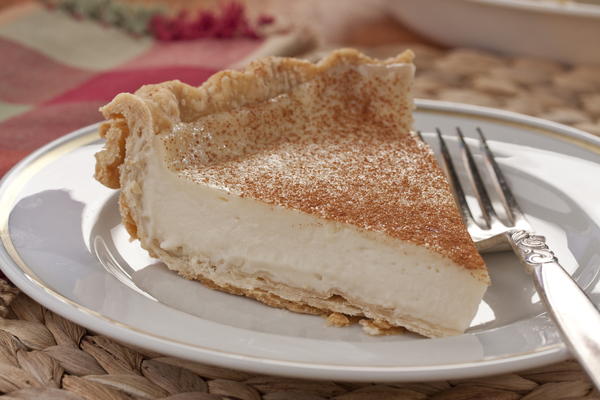 Amish Bakery Custard Pie