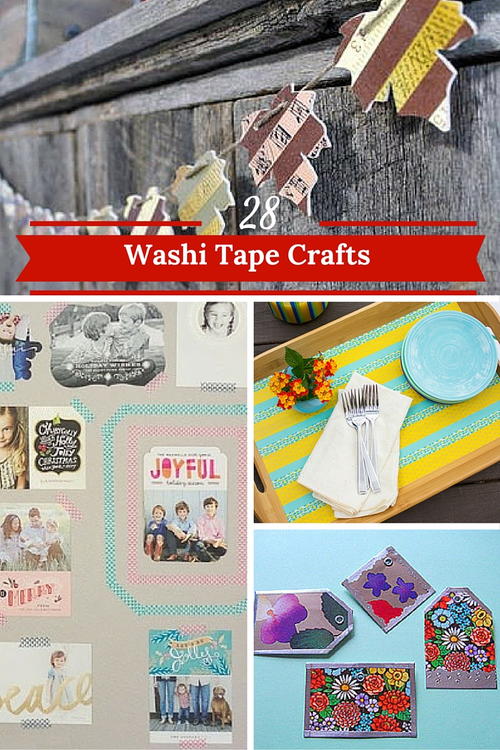 28 Washi Tape Crafts