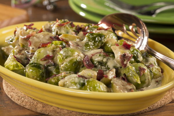 EDR Cheesy Brussels Sprouts