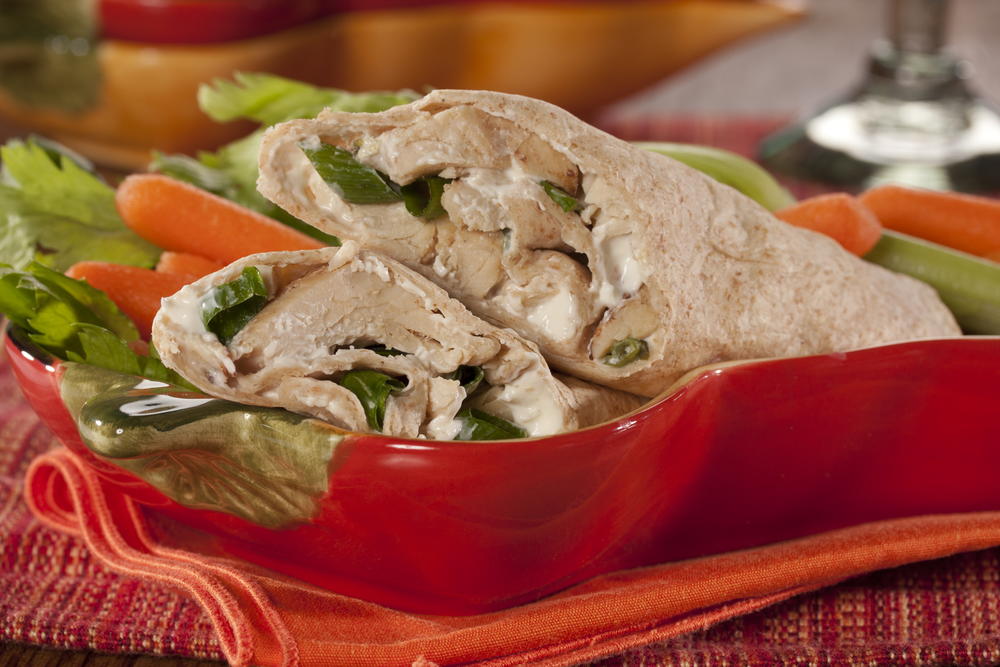 Cheesy Chicken Burrito | EverydayDiabeticRecipes.com