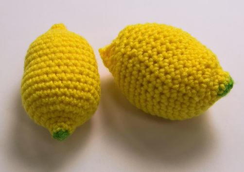 How to Crochet a Lemon Stress Ball