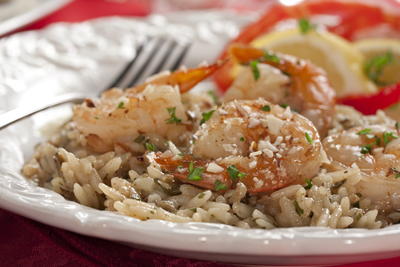 Fast Amaretto Shrimp