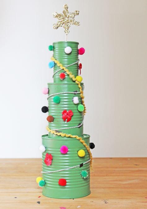 Tin Can Christmas Tree