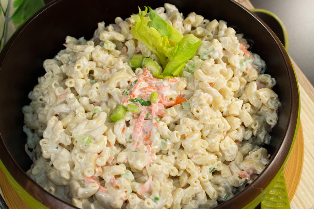 Deli Style Hawaiian Macaroni Salad-image