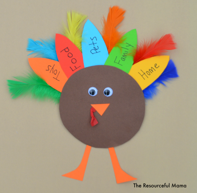 Thankful Turkey | AllFreeKidsCrafts.com