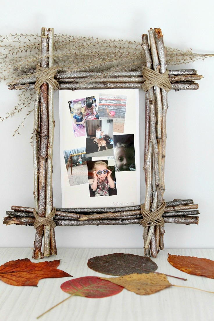 DIY Rustic Photo Frame FaveCrafts com DIY Rustic Photo Frame FaveCrafts com