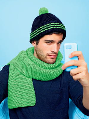 Men's Knit Pom Hat