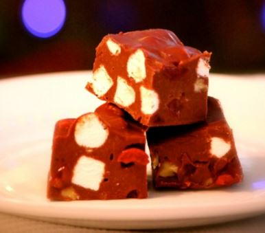 Santa's Favorite Christmas Fudge