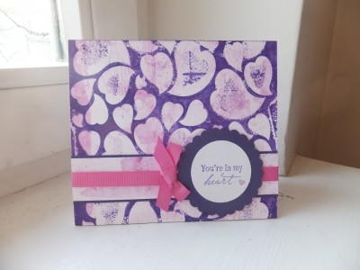 Harmonious Hearts Valentines Day DIY Card