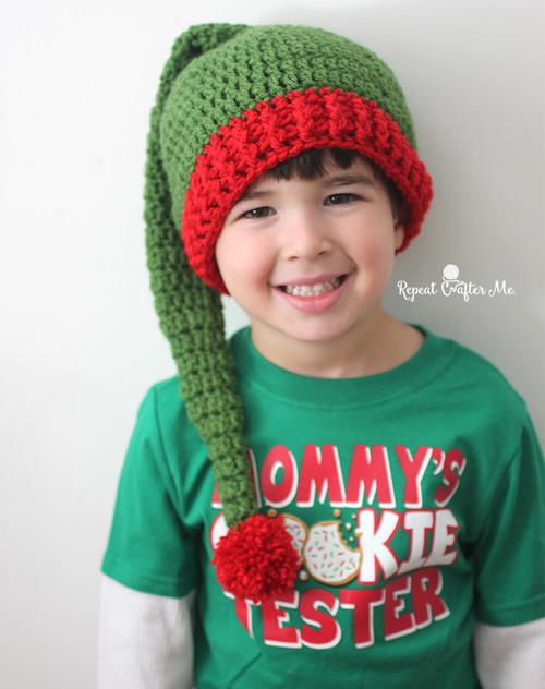 Jolly Elf Crochet Hat Pattern AllFreeCrochet jolly-elf-crochet-hat-pattern-allfreecrochet