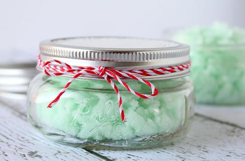 Marvelous Mint DIY Sugar Scrub