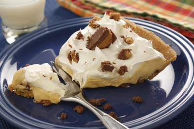 Decadent Peanut Butter Pudding Pie
