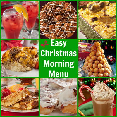 Easy Christmas Morning Menu: Christmas Breakfast Ideas