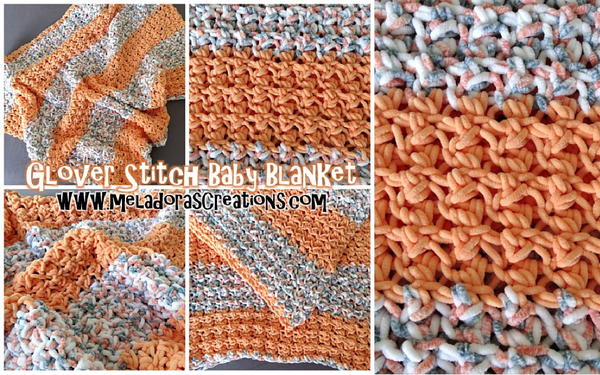 Chunky Glover Stitch Baby Blanket