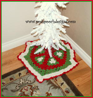 Shimmer Christmas Tree Skirt